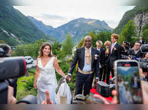 Wedding of Norway's Princess Martha Louise and Durek Verrett, in Geiranger