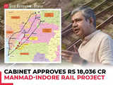 Manmad-Indore railway line: Cabinet approves Rs 18,036 cr project, boosting Pithampura Industrial area