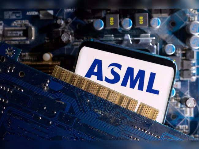 FILE PHOTO: Illustration shows ASML logo