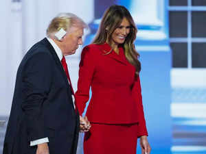 Donald Trump and Melania Trump