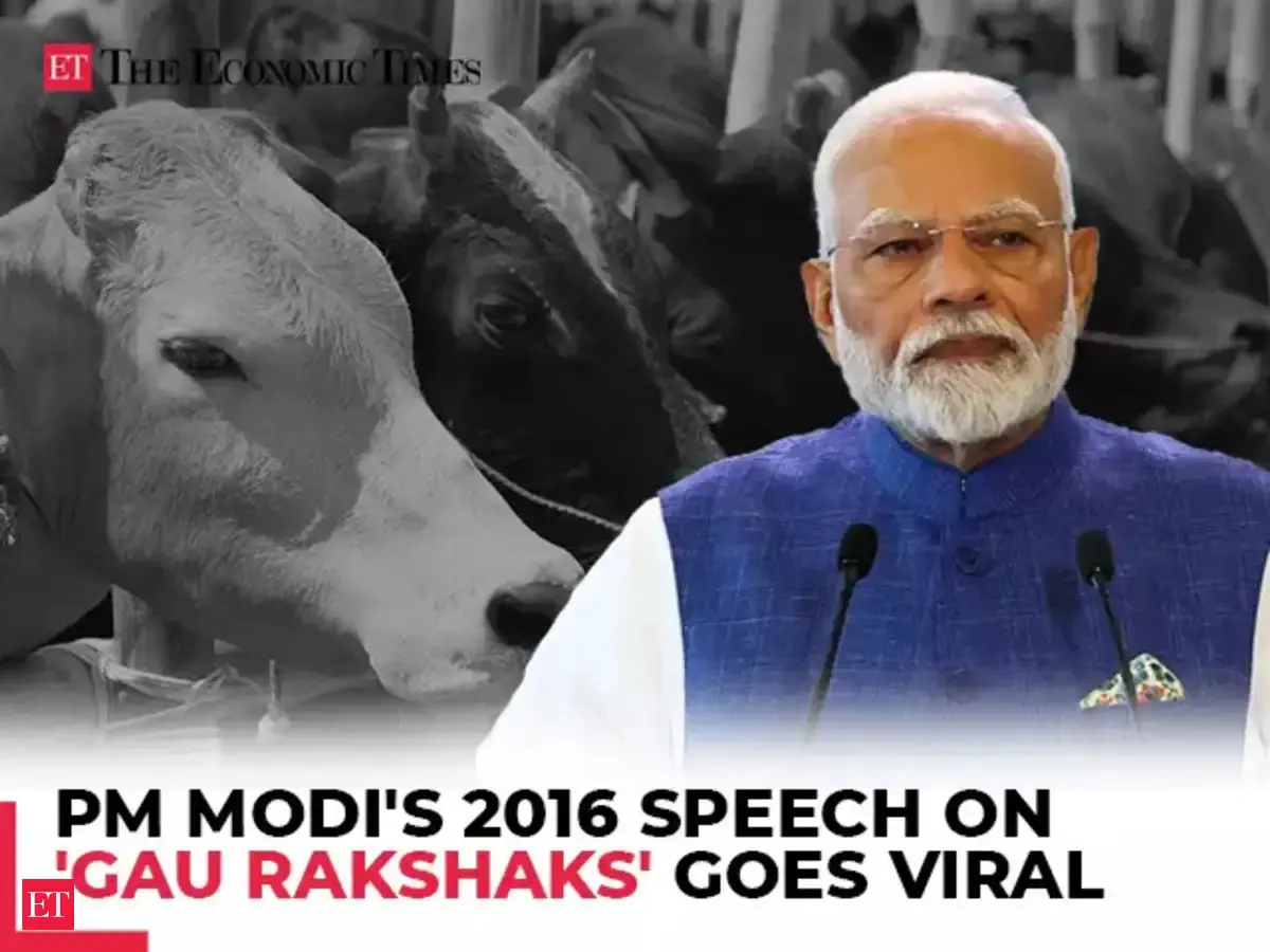 ''Gau Rakshak' biz makes me angry': PM Modi's 2016 speech goes viral ...