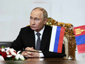 Russian President Putin visits Mongolia