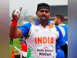 Paralympics: Indian para-athlete Sachin Khilari wins silver in men's shot put F46 category