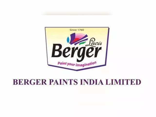 Buy Berger Paints Rs 595-600