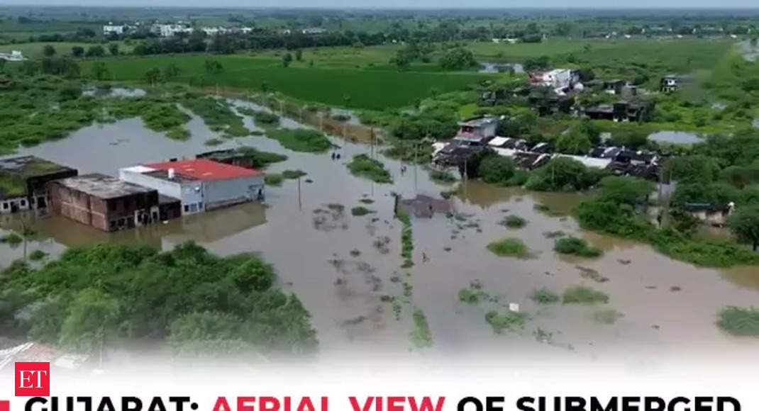 Gujarat flood crisis: 49 dead, 37,000 rescued amid cyclonic storm Asna's aftermath - The Economic Times Video | ET Now