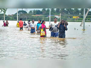 Andhra Pradesh flood situation.