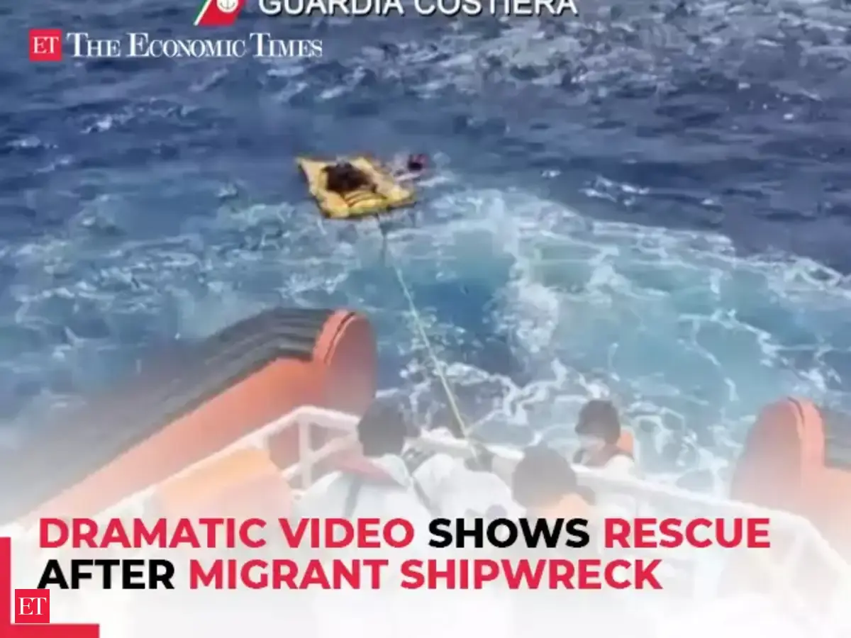 Italy migrant crisis: Dramatic video shows rescue following immigrant ...