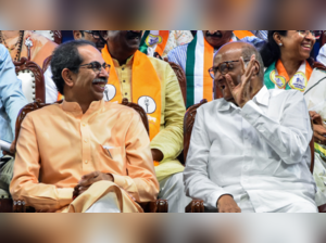 Uddhav Thackeray and Sharad Pawar