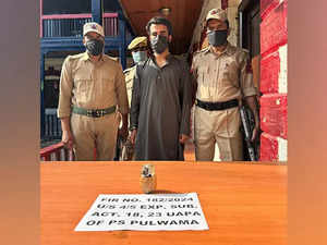 Pulwama Police foils grenade attack, nabs terrorist associate