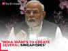 India wants to create 'several Singapores' of its own, says PM Modi