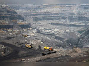 FILE PHOTO: A general view of the open cast coal field at Topa coal mine in the Ramgarh district in the eastern Indian state of Jharkhand