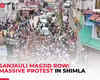 Shimla mosque row: Massive protest over alleged illegal construction of 'Masjid'