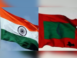 India MAldives flag