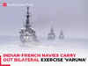 Indian-French Navies carry out bilateral exercise 'Varuna' 2024 in Mediterranean Sea