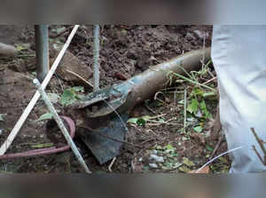 Bishnupur, Sep 6 (ANI): A weapon, which appeared to be a rocket, is found in the...