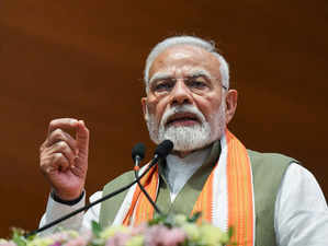 New Delhi, Sep 2 (ANI): Prime Minister Narendra Modi addresses the Bharatiya Jan...