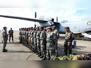 Vijayawada, Sep 05 (ANI): Army mobilises its Engineer Task Force to assist in fl...