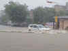 Rajasthan: Heavy rainfall in Jaipur leads to waterlogging, triggers traffic disruptions