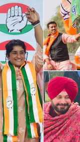 Vinesh Phogat, Sidhu & more: Sports stars who became politicians