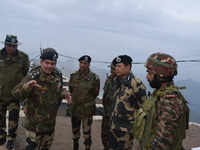 BSF director general visits forward areas along LoC to review operational preparedness