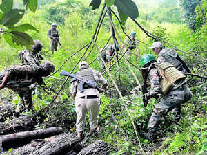 Manipur, Sep 05 (ANI): Army in coordination with Manipur Police execute a joint ...