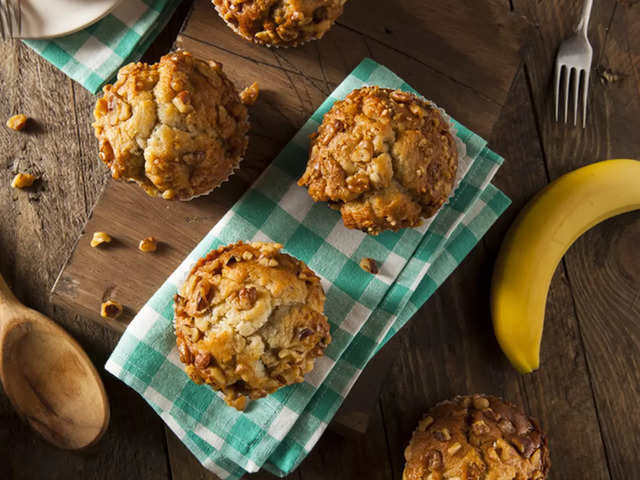 ​Banana nut muffins​