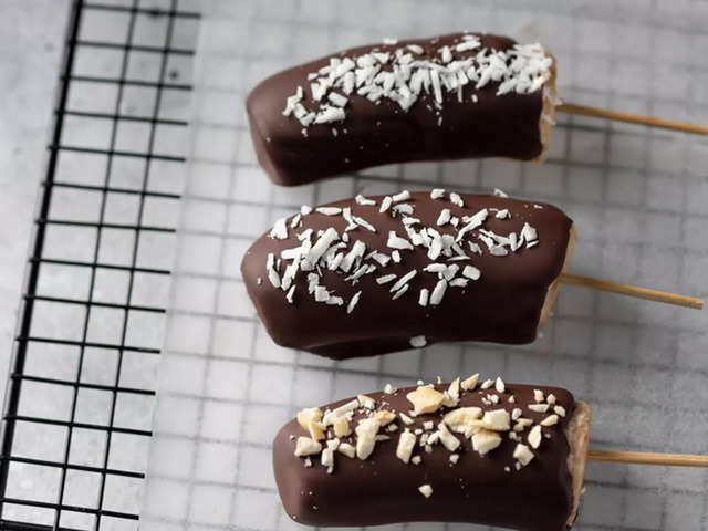 ​Frozen banana bites​