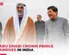 Abu Dhabi Crown Prince arrives in India for 2-day visit