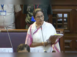 **EDS: SCREENSHOT VIA PTI VIDEOS** Kolkata: West Bengal Chief Minister Mamata Ba...