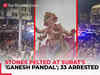 Gujarat: 33 accused arrested for pelting stones at ‘Ganesh pandal’ in Surat