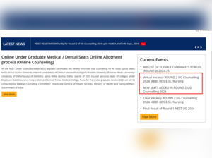 NEET UG counselling, increase in seat matrix 2024