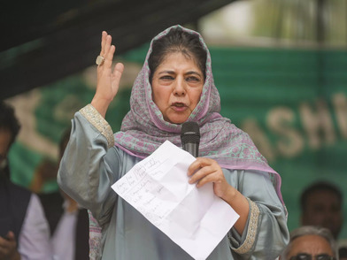 Sheikh Rashid's party proxy of BJP, claims Mehbooba Mufti