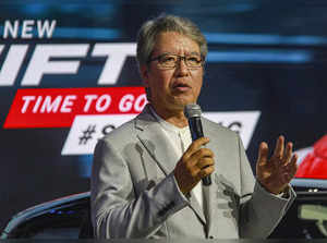 Gurugram: Hisashi Takeuchi, Managing Director and CEO, Maruti Suzuki India Limit...