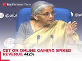 GST on online gaming spiked revenue 412% in six months, netted Rs 6,909 cr, says FM Sitharaman