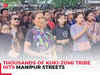 Kuki-Zomi community hits streets, reject Manipur ruling MLAs eight point demand to centre