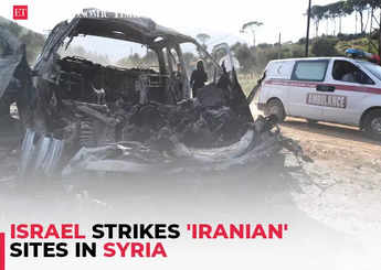 Israel strikes 'Iranian' sites in Syria; Syrian minister claims 18 people killed