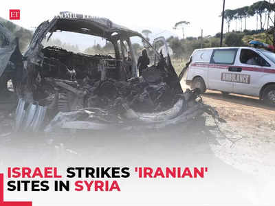 Israel strikes 'Iranian' sites in Syria; Syrian minister claims 18 people killed