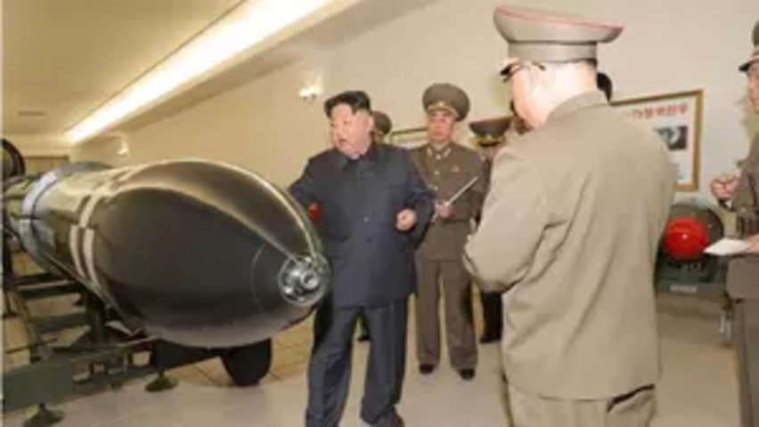 North Korea's Kim Jong Un vows to put his nuclear force ready for combat with US