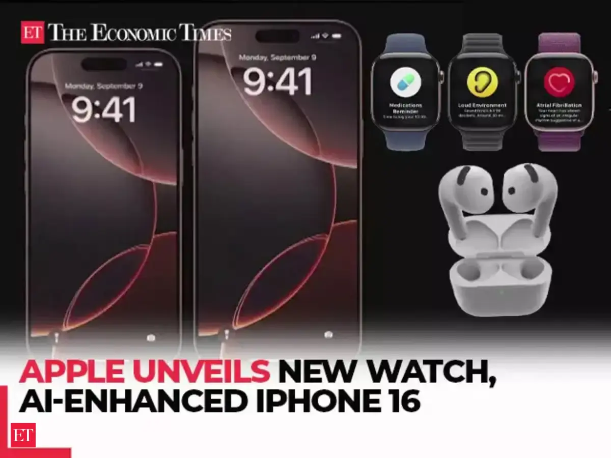 Apple unveils iPhone 16, new features to Airpods and Apple Watch - The ...