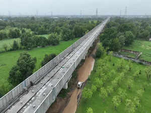 Mumbai-Ahmedabad bullet train: 1,75,000 noise barriers installed on viaduct to mitigate noise generated by train