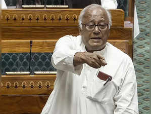 New Delhi, Aug 01 (ANI): TMC MP Saugata Roy speaks in Lok Sabha during the Monso...