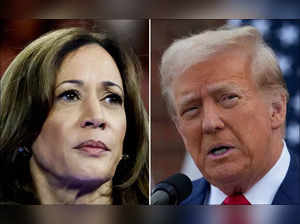 Kamala Harris and Donald Trump