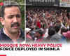 Sanjauli Mosque Row: Will be demolished if illegal, HP Minister says; heavy police force deployed in Shimla