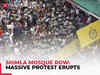 Shimla mosque row: Massive protest erupts; Himachal police resort to lathi-charge to disperse people