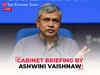 Cabinet briefing by Ashwini Vaishnaw | Ayushman Bharat scheme extended to Senior citizens | LIVE