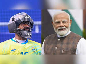 PR Sreejesh-narendra modi