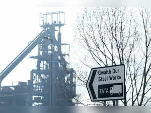 FILE PHOTO: Views of Tata Steel Port Talbot steel production plant in Port Talbot, Wales