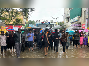 Severe rains and waterlogging caused widespread power outages in Pune areas like Sinhagad Road and Wakdewadi.