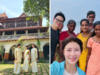 'Secret Garden' actress Ha Ji-won visits India, wears Kasavu saree for Onam. See pics