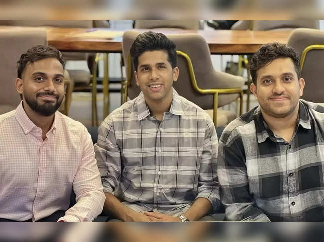 L-R Sri Ganapathy, Armaan Vananchal, Niranjan Nakhate